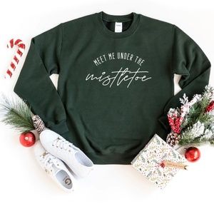 Meet Me Sweatshirt (black sweatshirt)